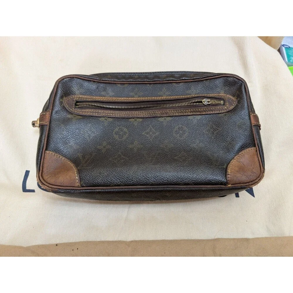 Authentic Louis Vuitton Marly Dragonne PM Clutch project bag